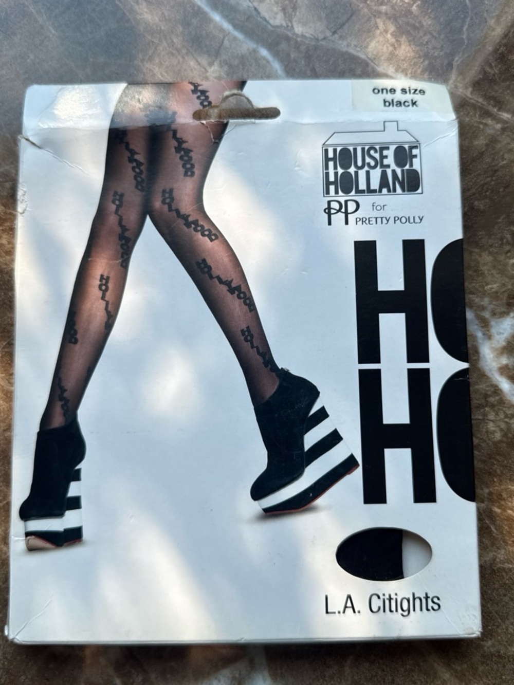 House of Holland Black Patterned L.A. Citights